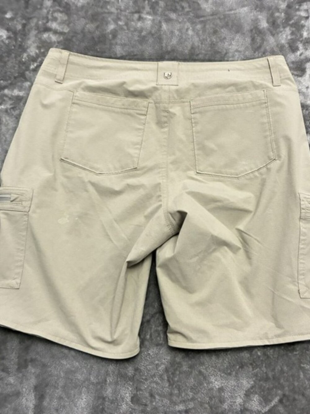 Kuhl Shorts Womens 12R Beige Free Range Cargo Outdoor Hiking Utility Summer - Picture 6 of 11